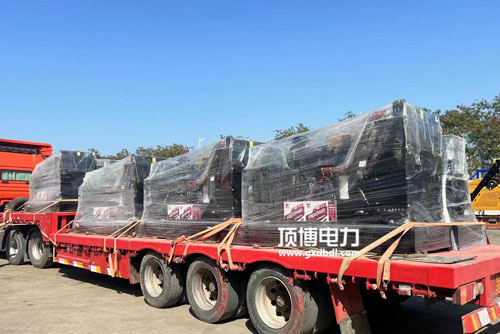 2臺150KW玉柴發電機配上海斯坦福供應給廣東天厚電力工程有限公司